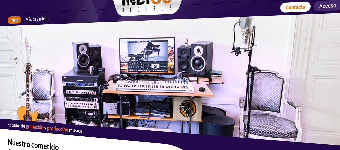 Indigo Records - Estudio de grabación y producción musical de múltiples estilos para grupos y artístas.